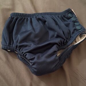 Green Sprouts Navy Blue Baby Diaper Cover